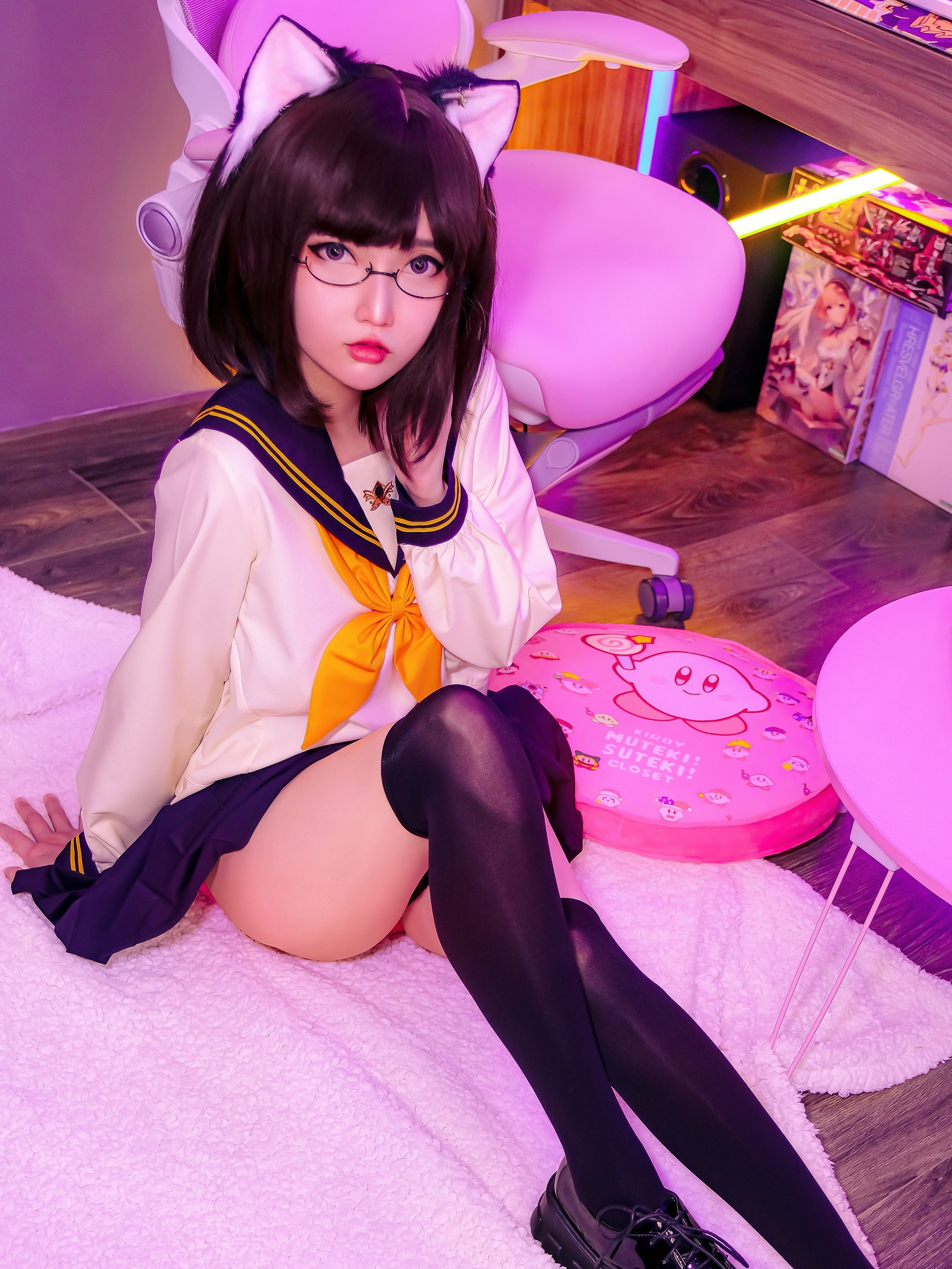 Potato Godzilla - NO.115 Tatami Neko-chan in Seifuku[16P]-XikXak